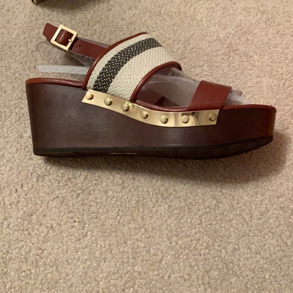 Louise et Cie wedge sandals, excellent used condition, size 10 - Picture 3 of 4